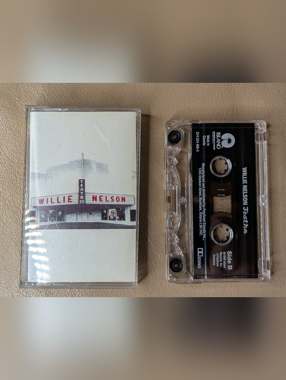Willie Nelson - Teatro - Cassette Tape (1998)